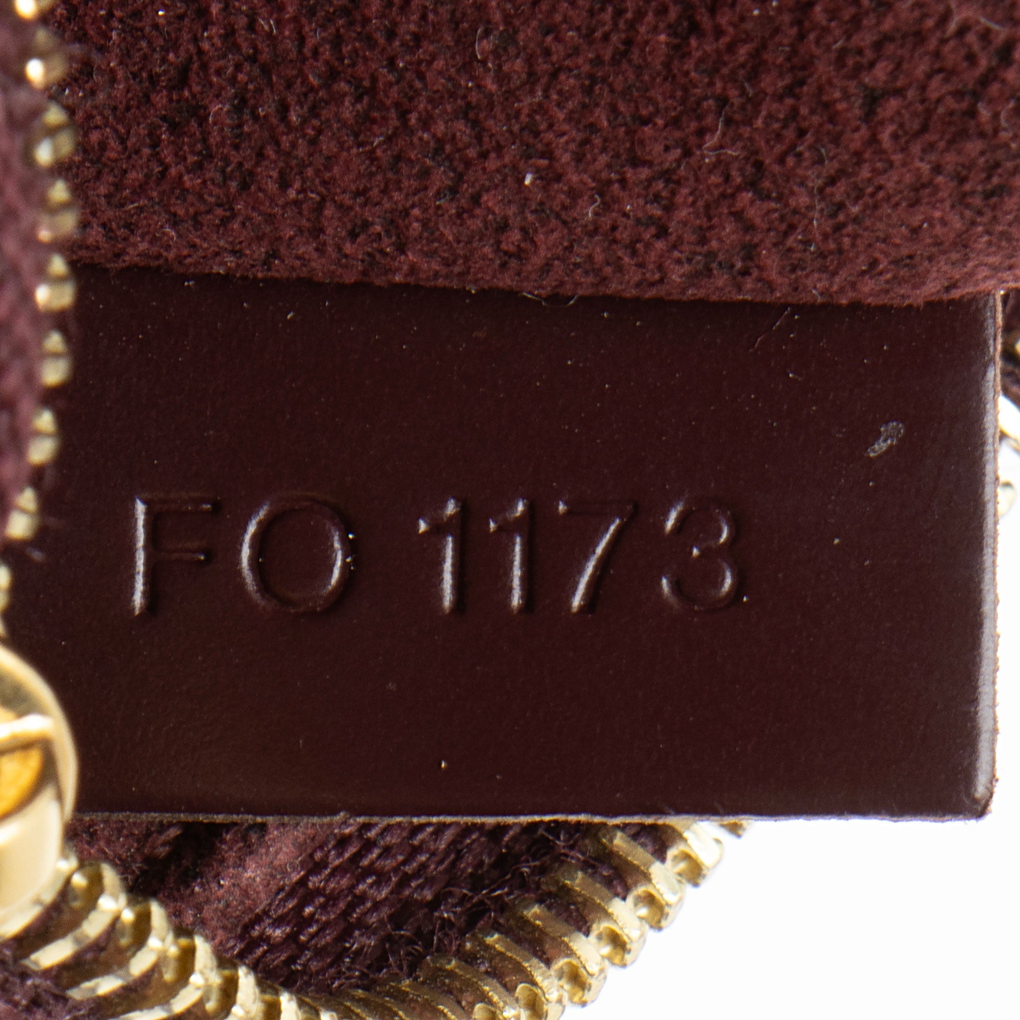 Louis Vuitton Limited Edition Damier Ebene Paillettes Mini Accessoires Pochette