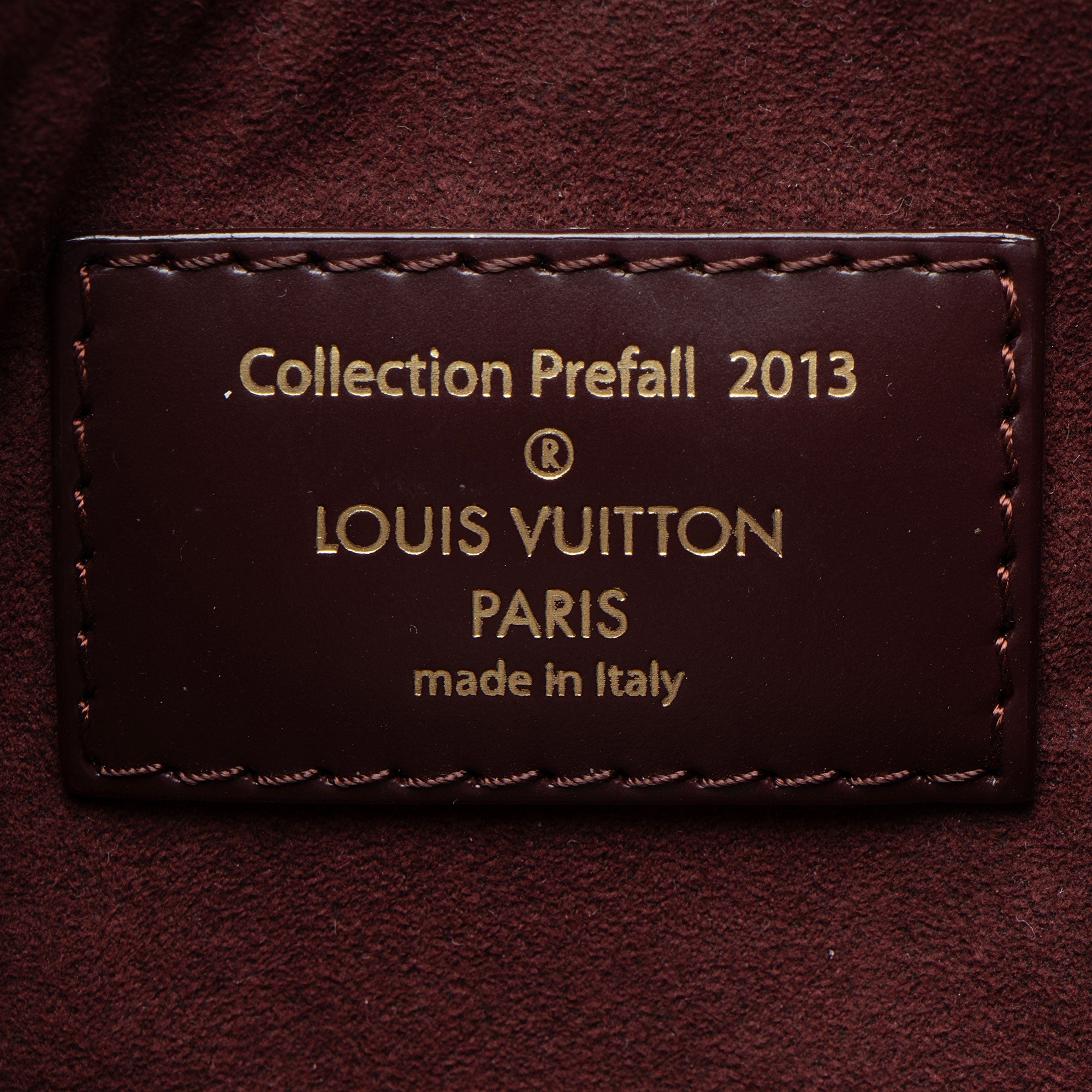 Louis Vuitton Limited Edition Damier Ebene Paillettes Mini Accessoires Pochette
