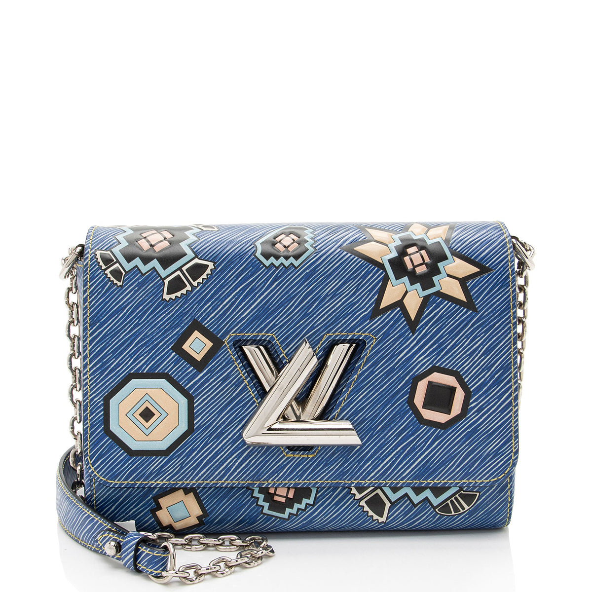 Louis Vuitton Limited Edition Epi Leather Azteque Twist MM Shoulder Bag