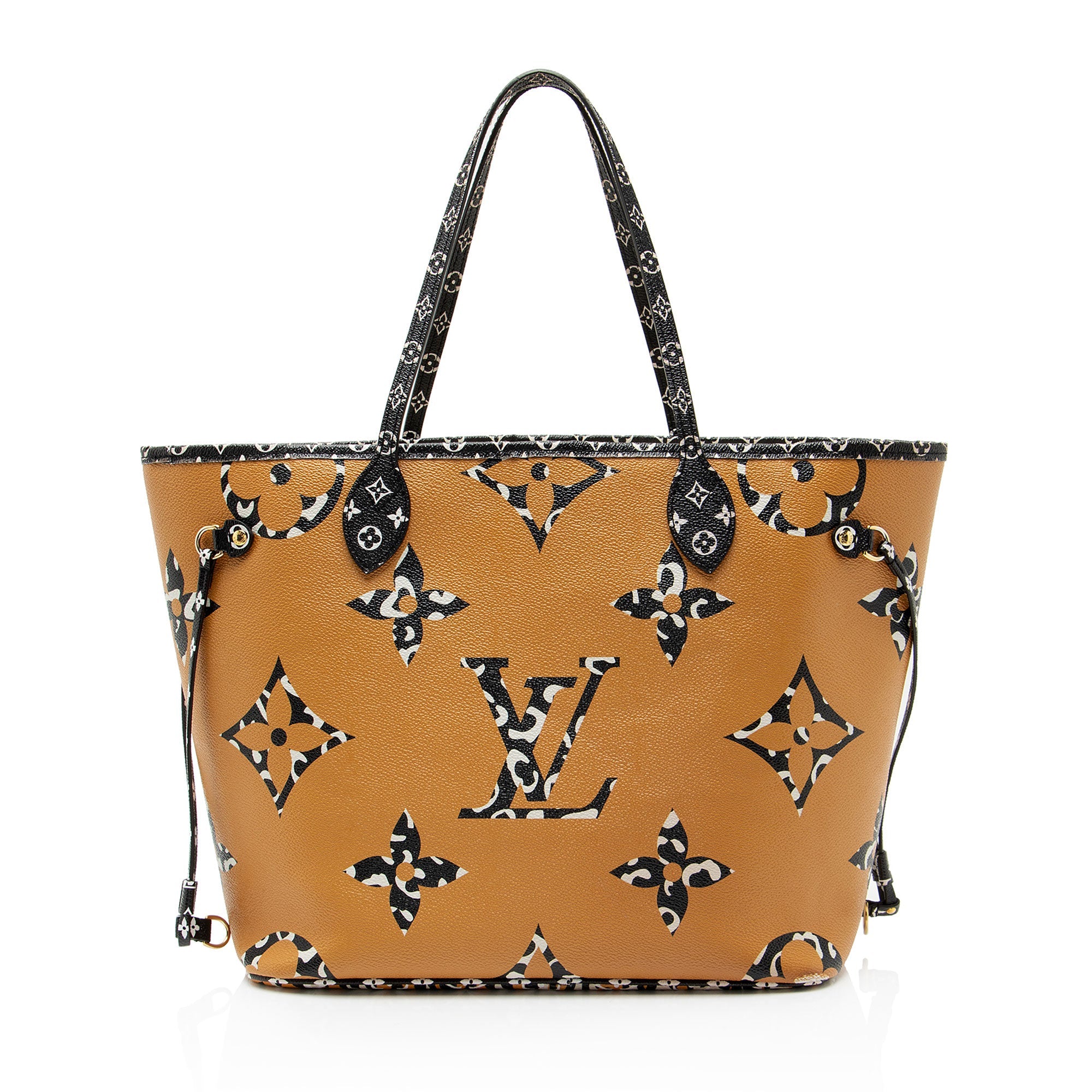Louis Vuitton Limited Edition Giant Monogram Canvas Jungle Neverfull MM Tote