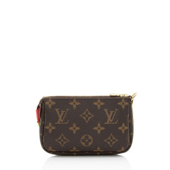 Louis Vuitton Limited Edition Monogram Canvas Azur Vivienne Mini Pochette Acces