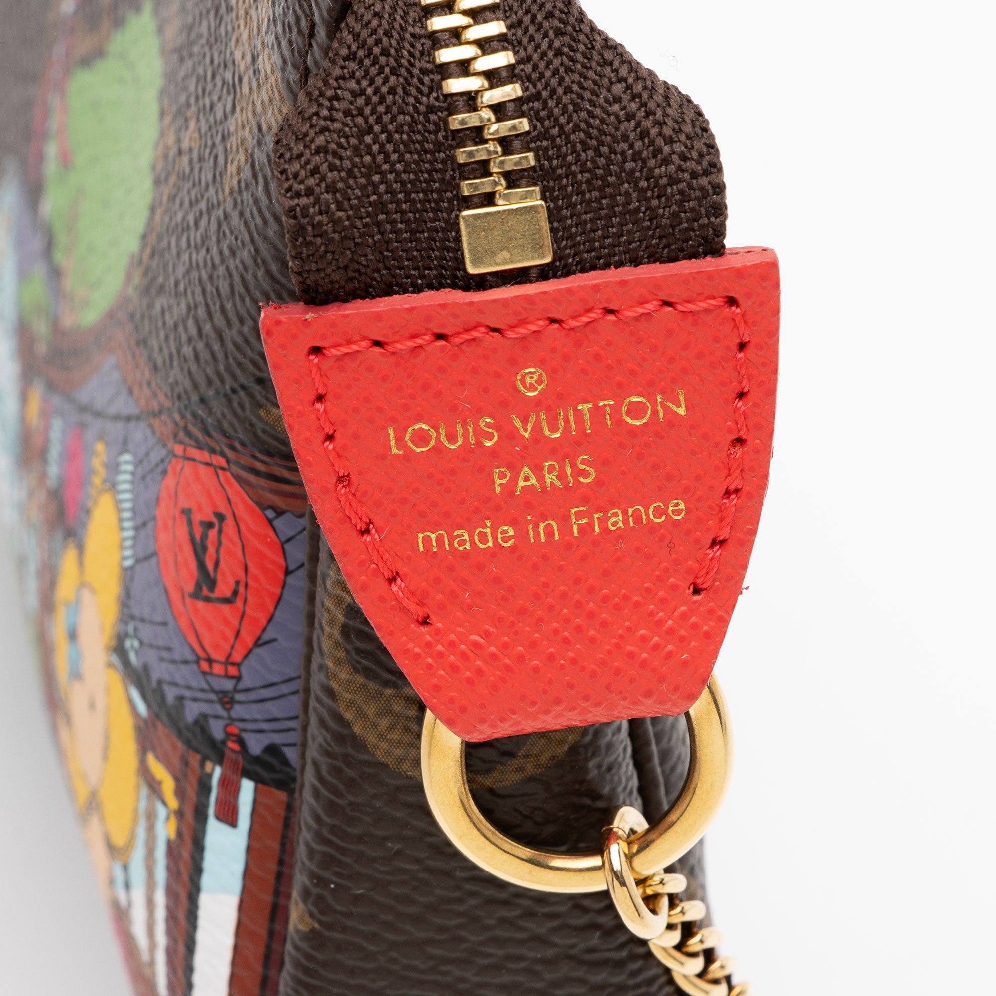 Louis Vuitton Limited Edition Monogram Canvas Azur Vivienne Mini Pochette Acces