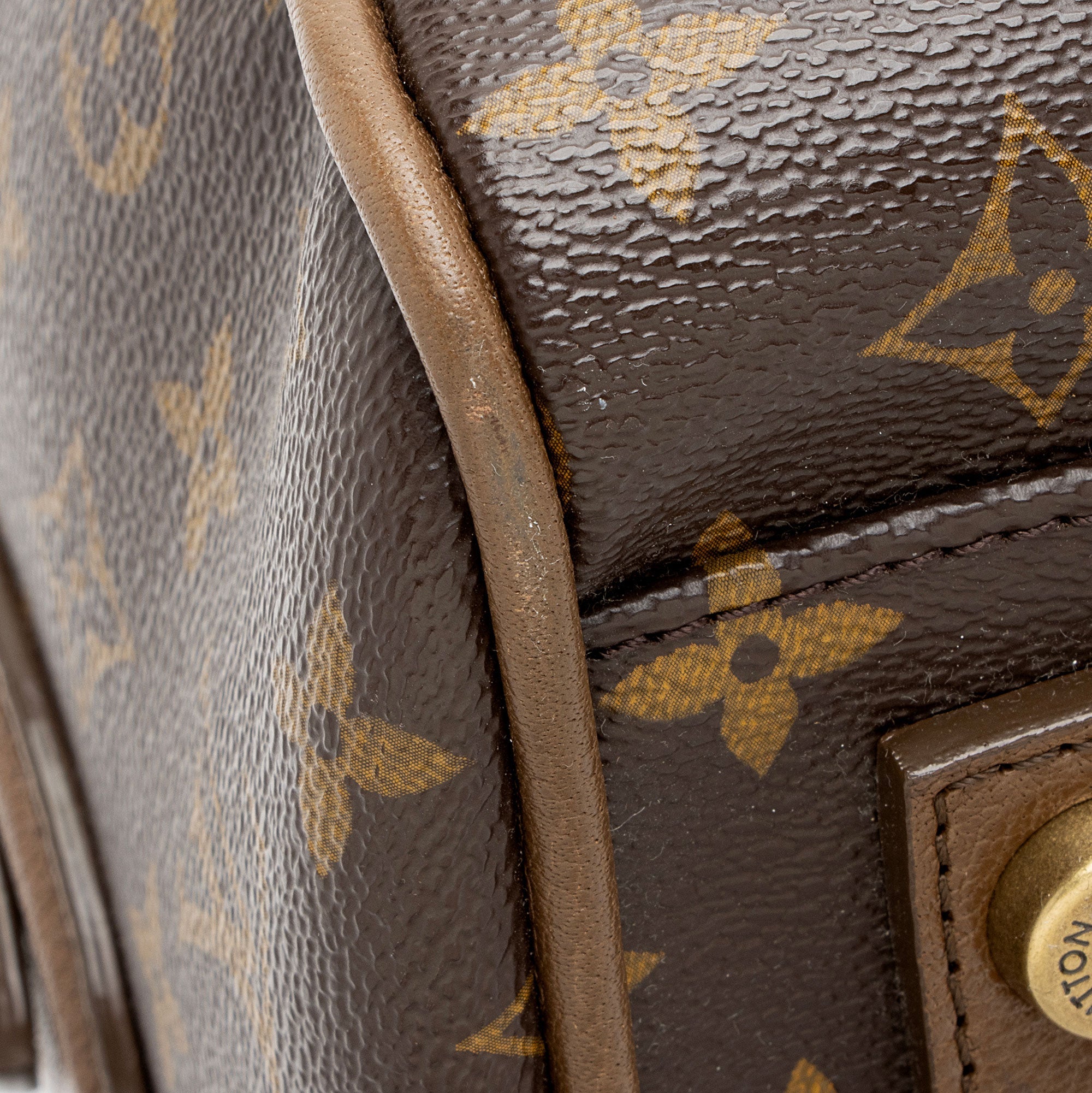 Louis Vuitton Limited Edition Monogram Canvas Golden Arrow Speedy Satchel
