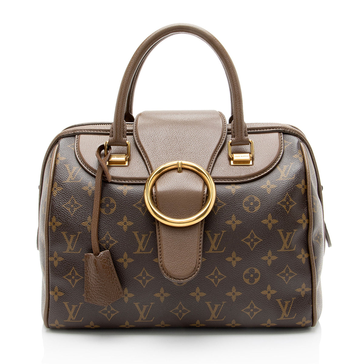 Louis Vuitton Limited Edition Monogram Canvas Golden Arrow Speedy Satchel