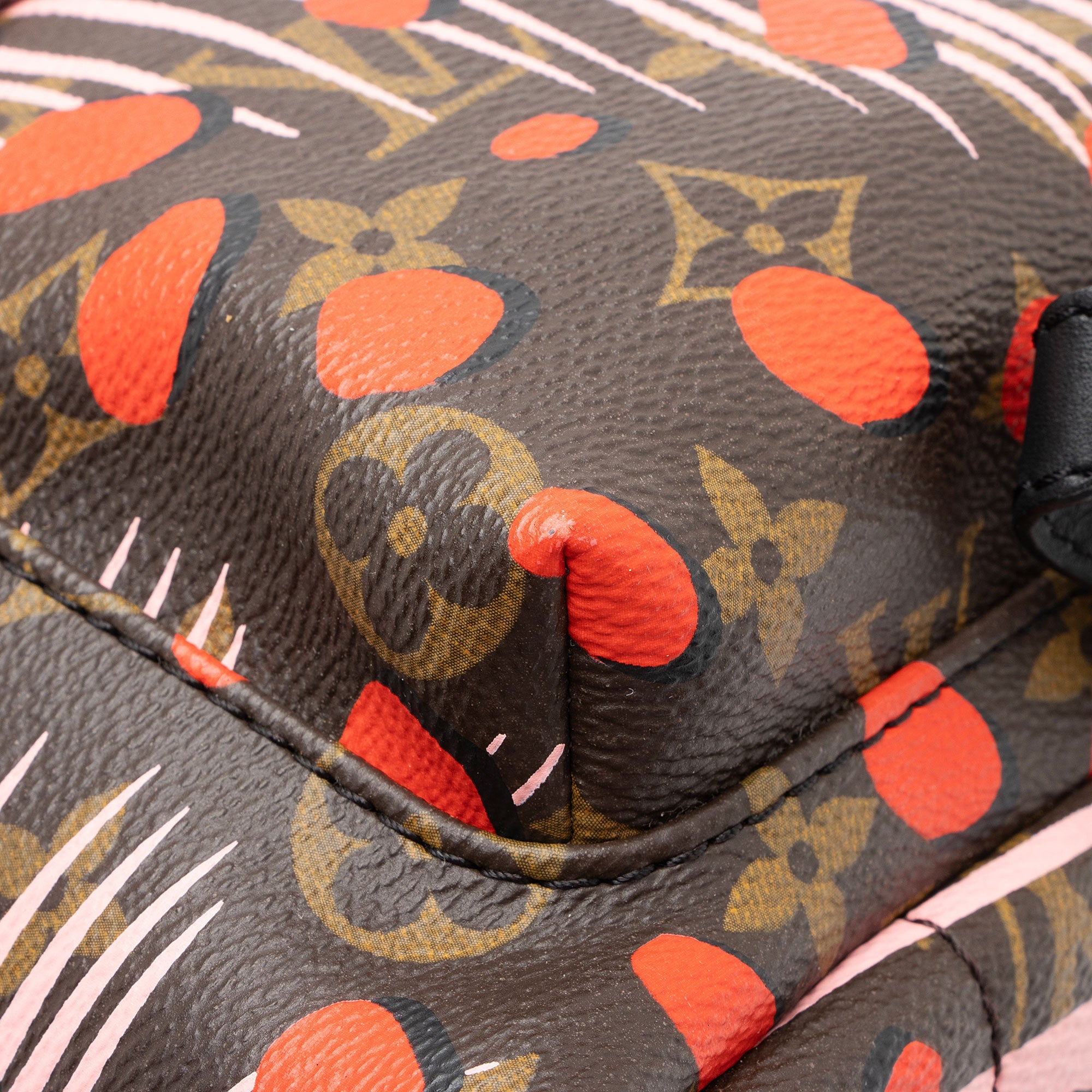 Louis Vuitton Limited Edition Monogram Canvas Jungle Dots Palm Springs PM Backpack