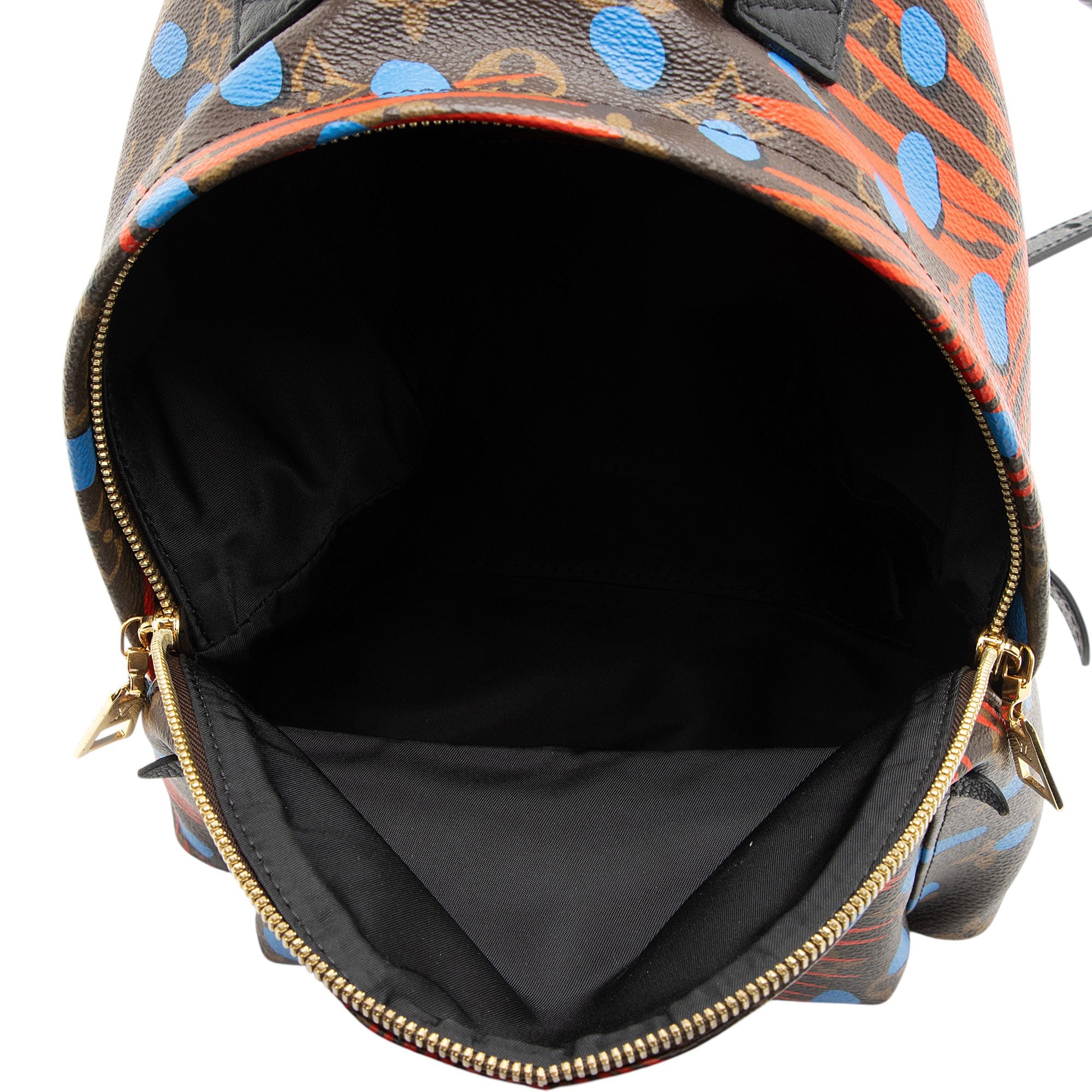 Louis Vuitton Limited Edition Monogram Canvas Jungle Dots Palm Springs PM Backpack