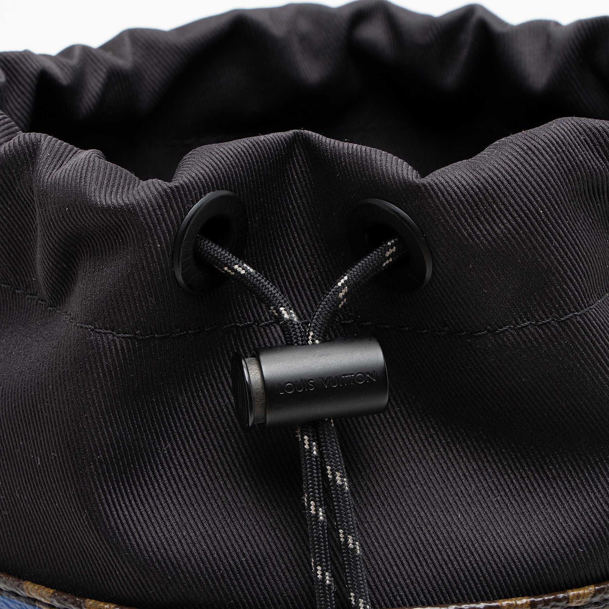 Louis Vuitton Limited Edition Monogram Canvas Logo Story Sling Bag