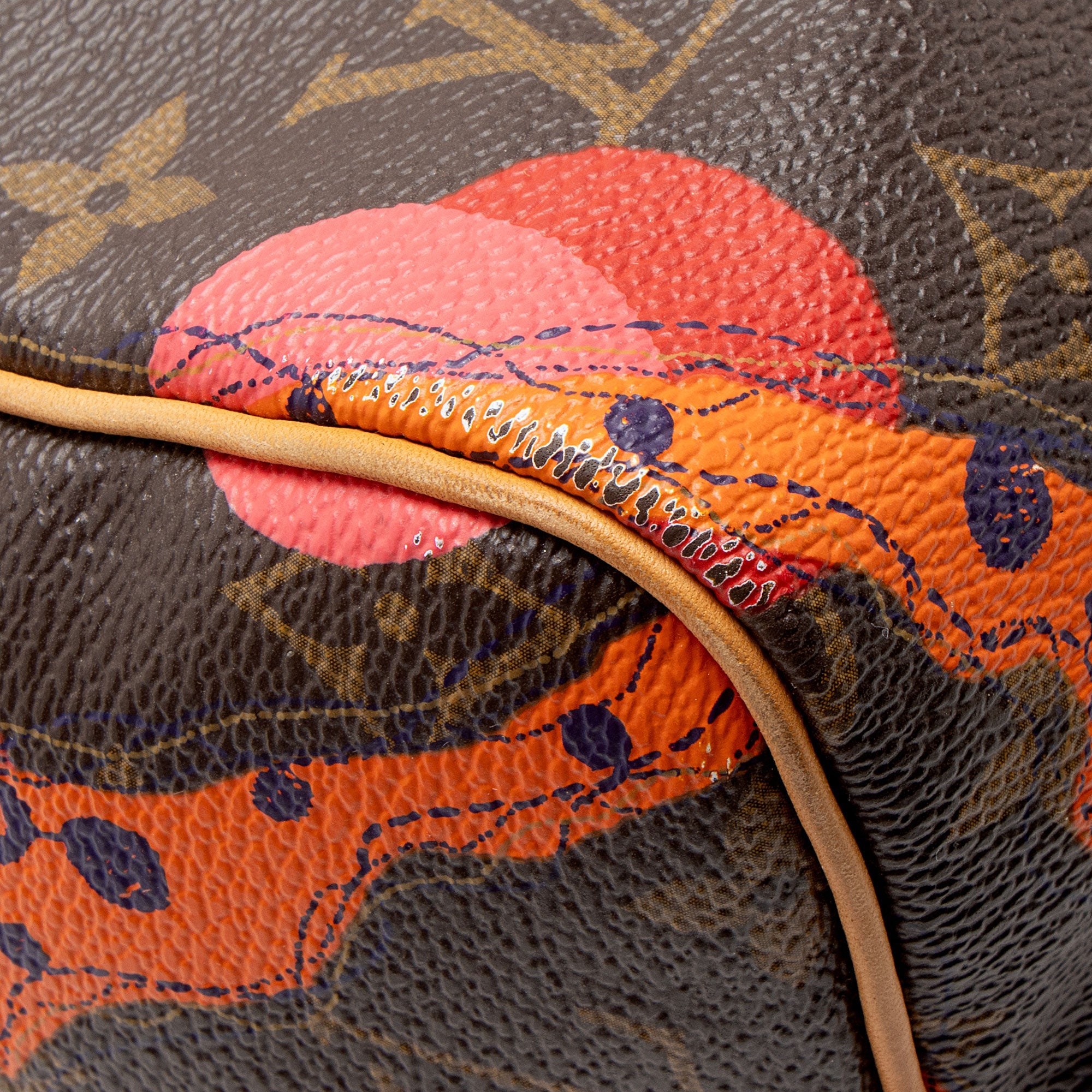 Louis Vuitton Limited Edition Monogram Canvas Ramages Speedy 30 Satchel