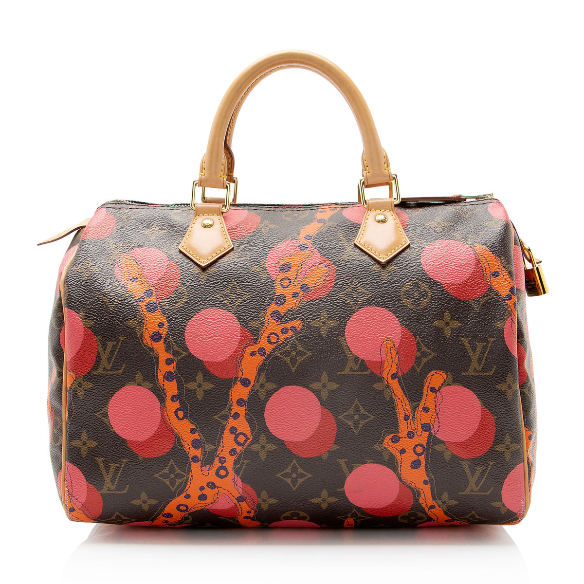 Louis Vuitton Limited Edition Monogram Canvas Ramages Speedy 30 Satchel