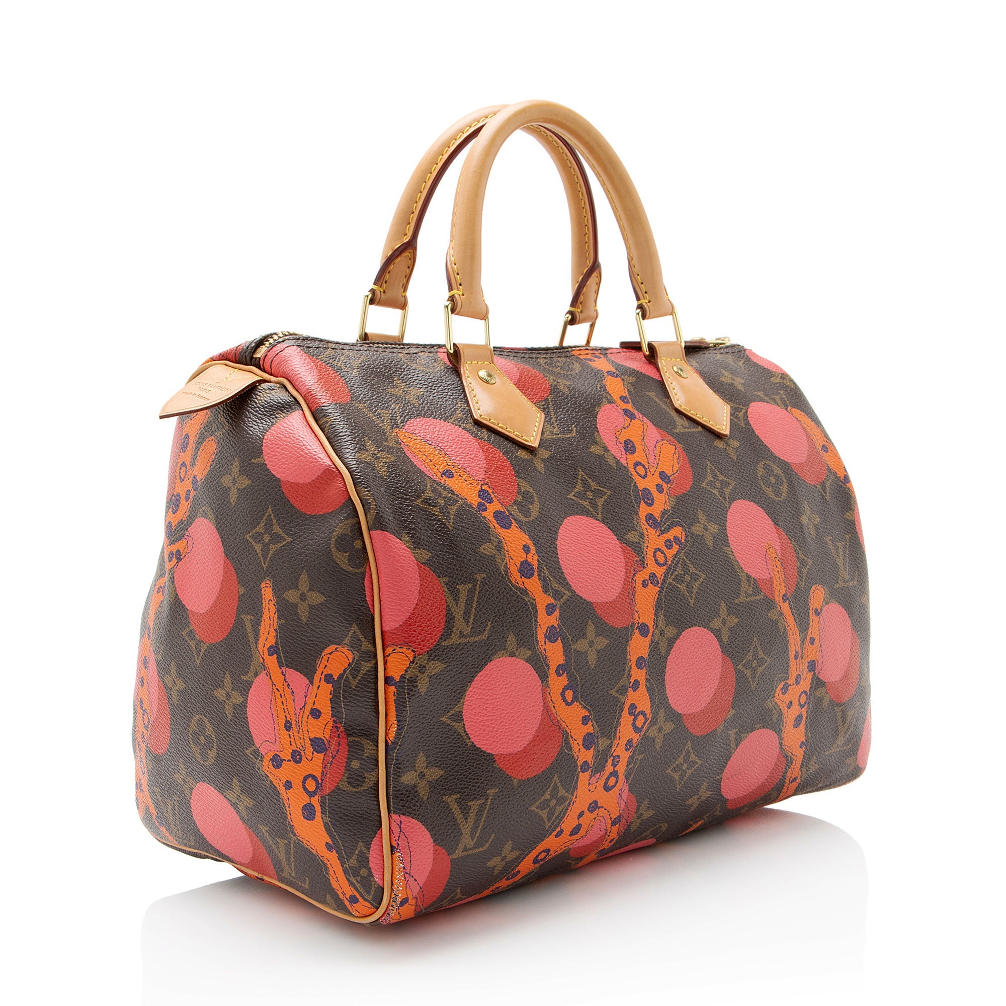 Louis Vuitton Limited Edition Monogram Canvas Ramages Speedy 30 Satchel