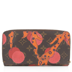 Louis Vuitton Limited Edition Monogram Canvas Ramages Zippy Wallet