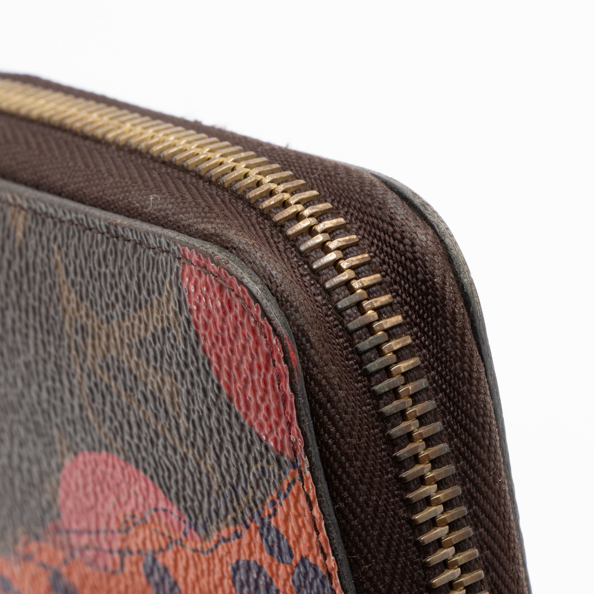 Louis Vuitton Limited Edition Monogram Canvas Ramages Zippy Wallet