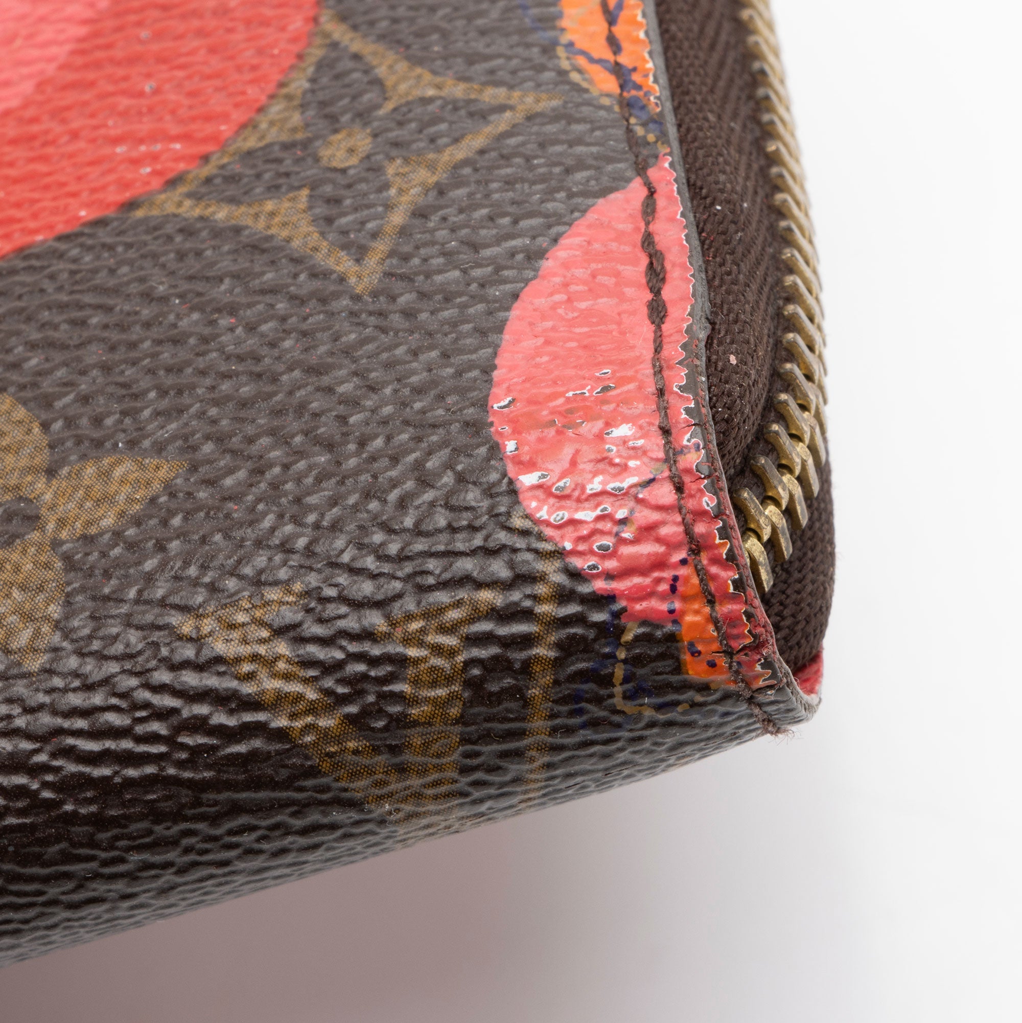 Louis Vuitton Limited Edition Monogram Canvas Ramages Zippy Wallet