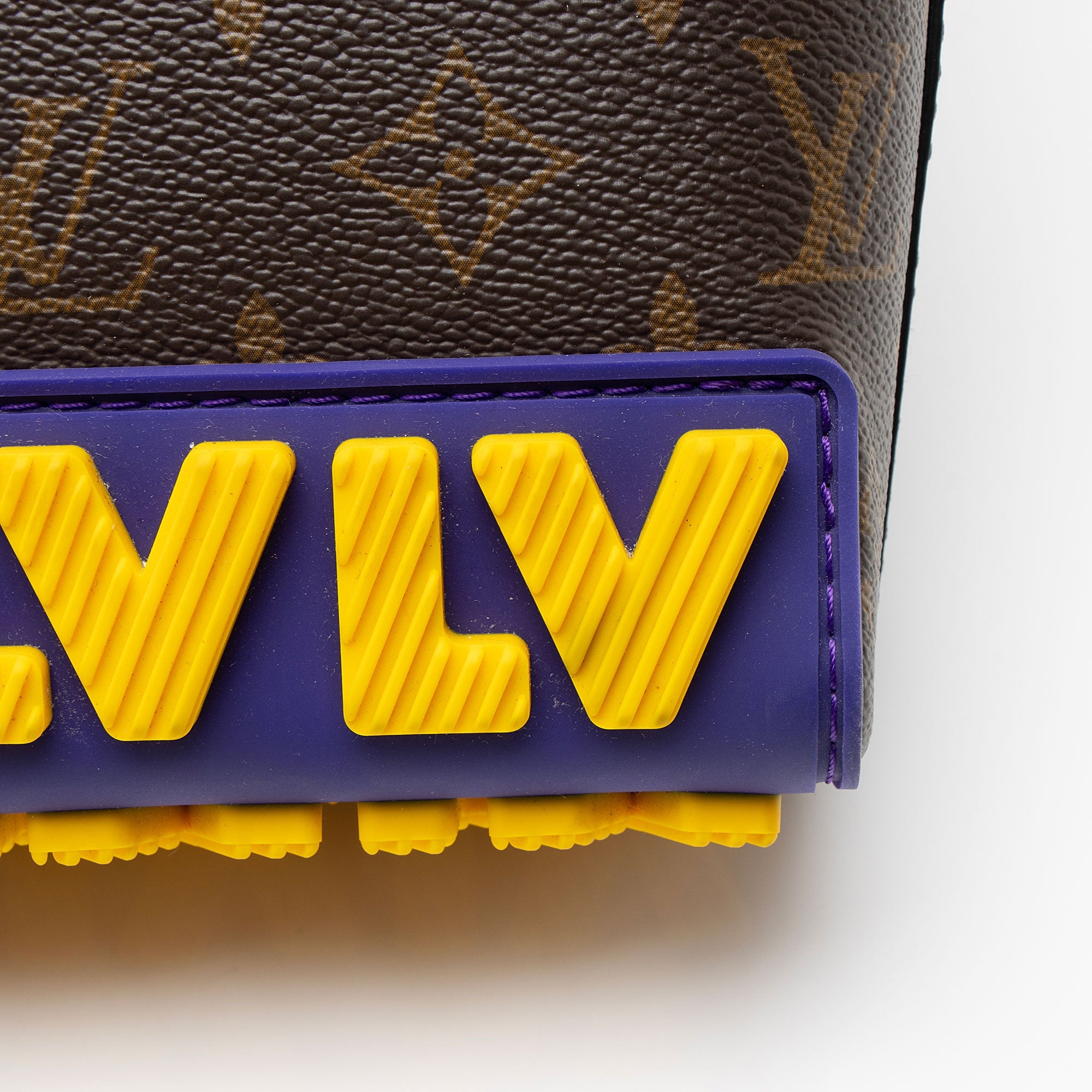 Louis Vuitton Limited Edition Monogram Canvas Rubber Cruiser Messenger