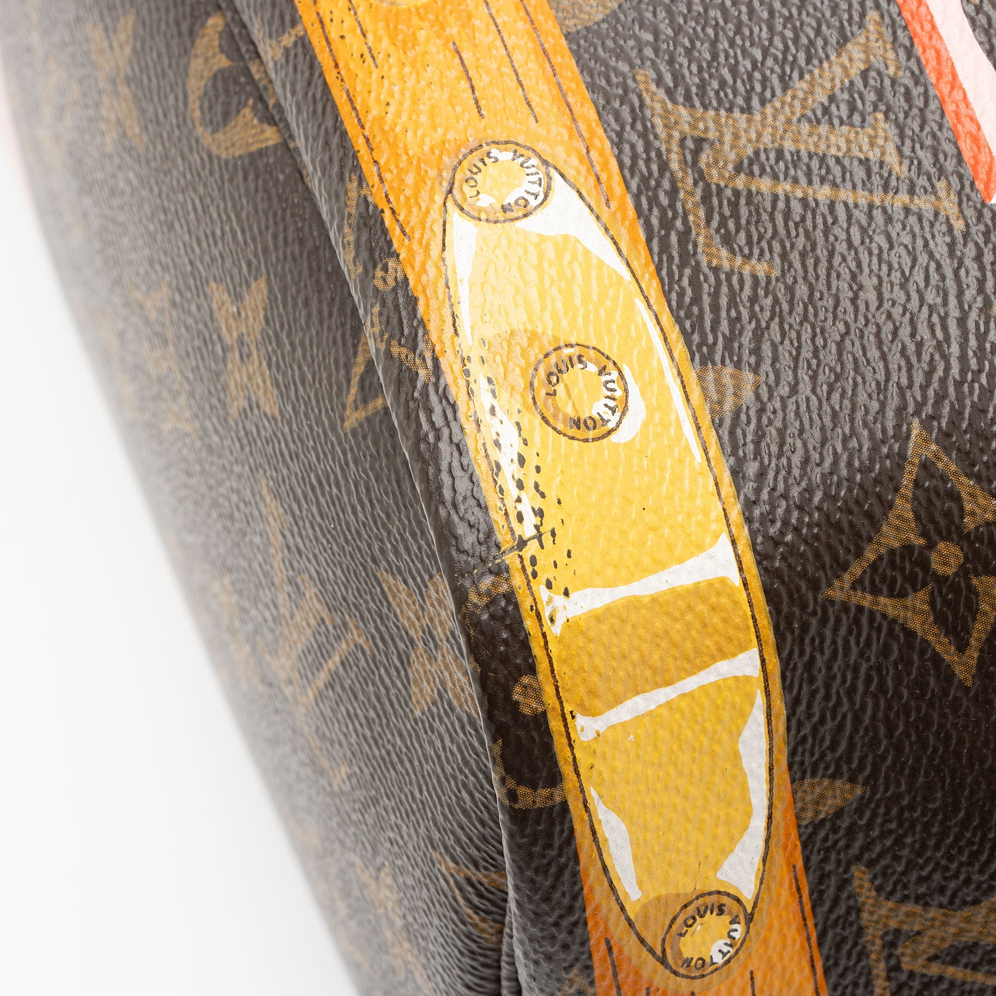 Louis Vuitton Limited Edition Monogram Canvas Summer Trunk Neverfull MM Tote