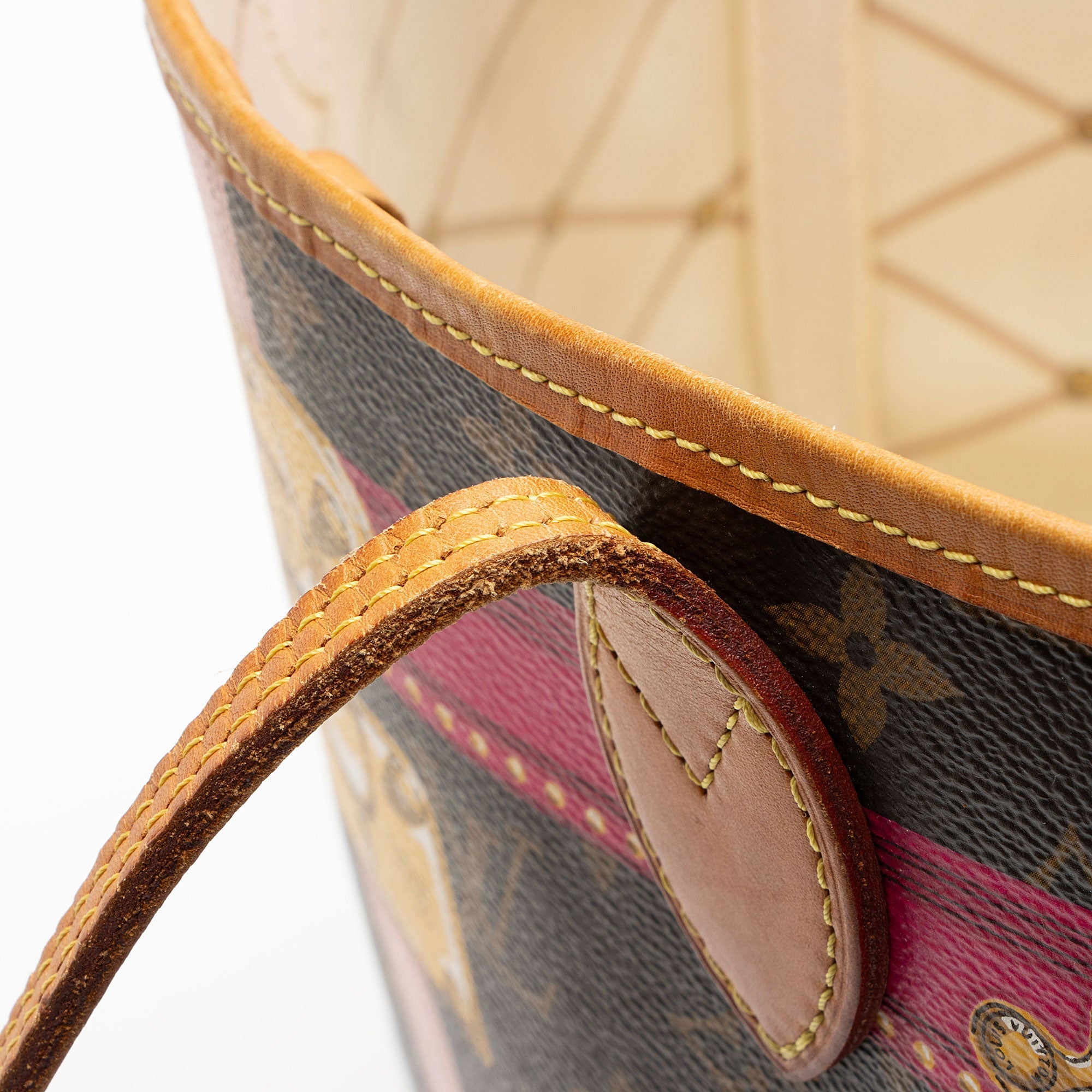 Louis Vuitton Limited Edition Monogram Canvas Summer Trunk Neverfull MM Tote