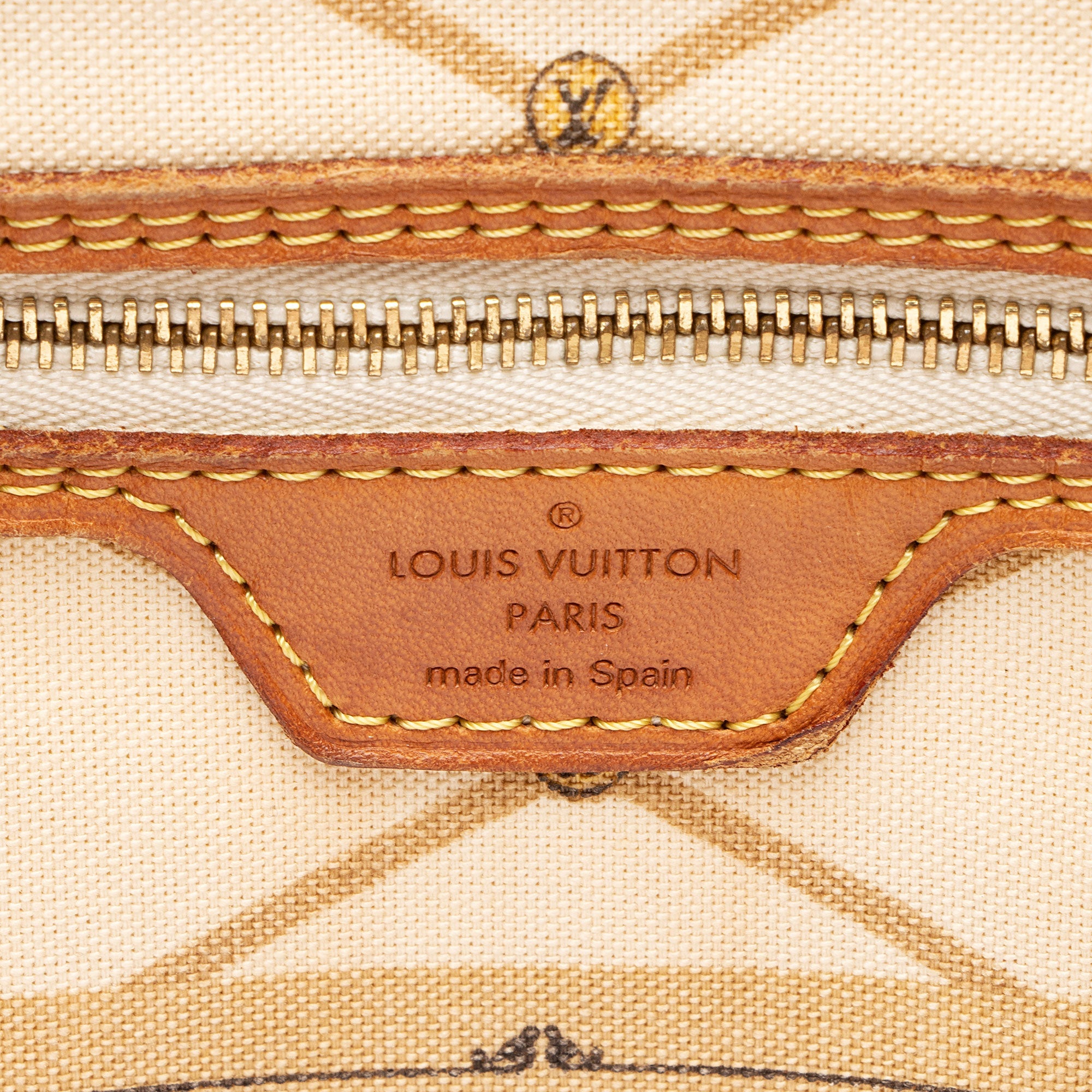 Louis Vuitton Limited Edition Monogram Canvas Summer Trunk Neverfull MM Tote