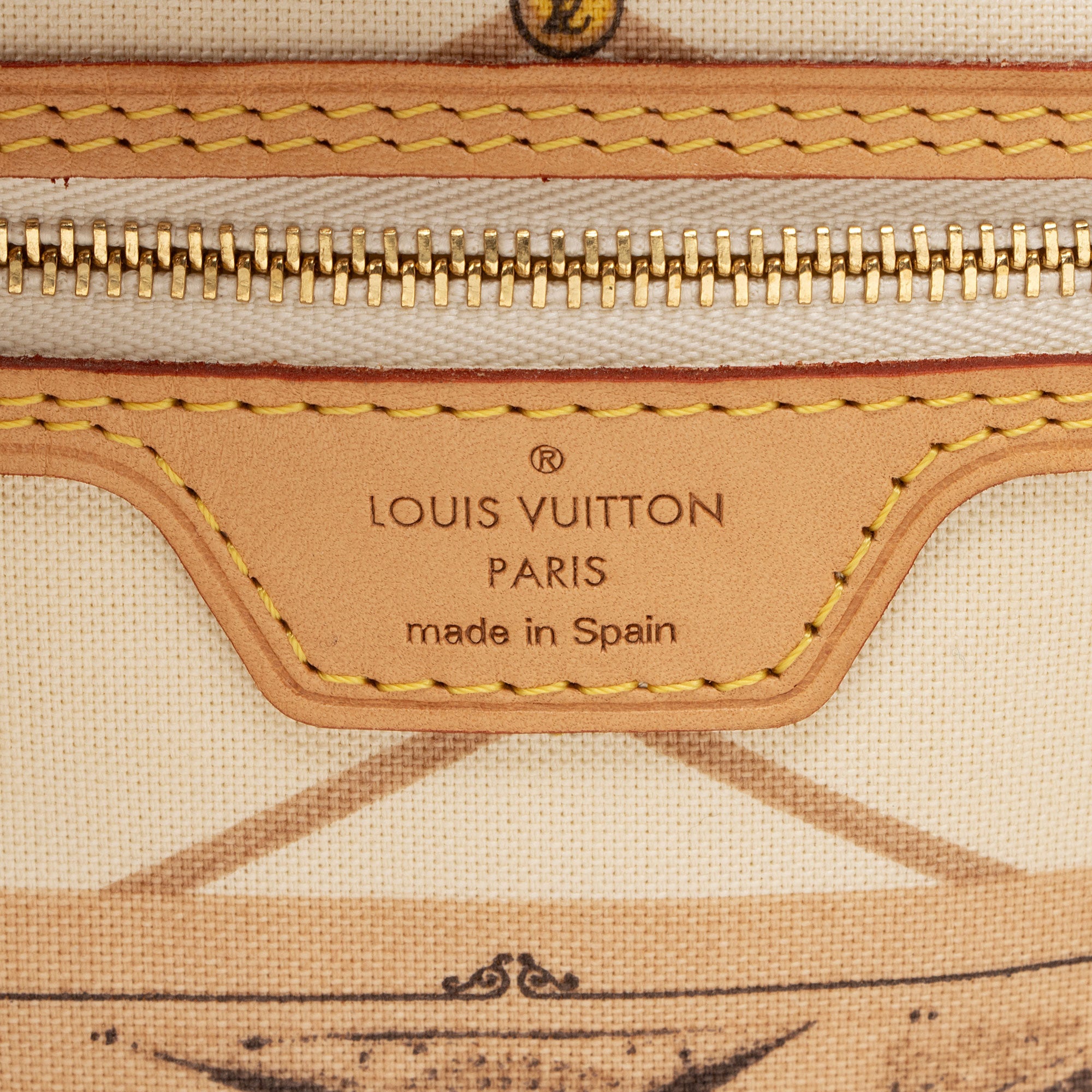 Louis Vuitton Limited Edition Monogram Canvas Summer Trunk Neverfull MM Tote