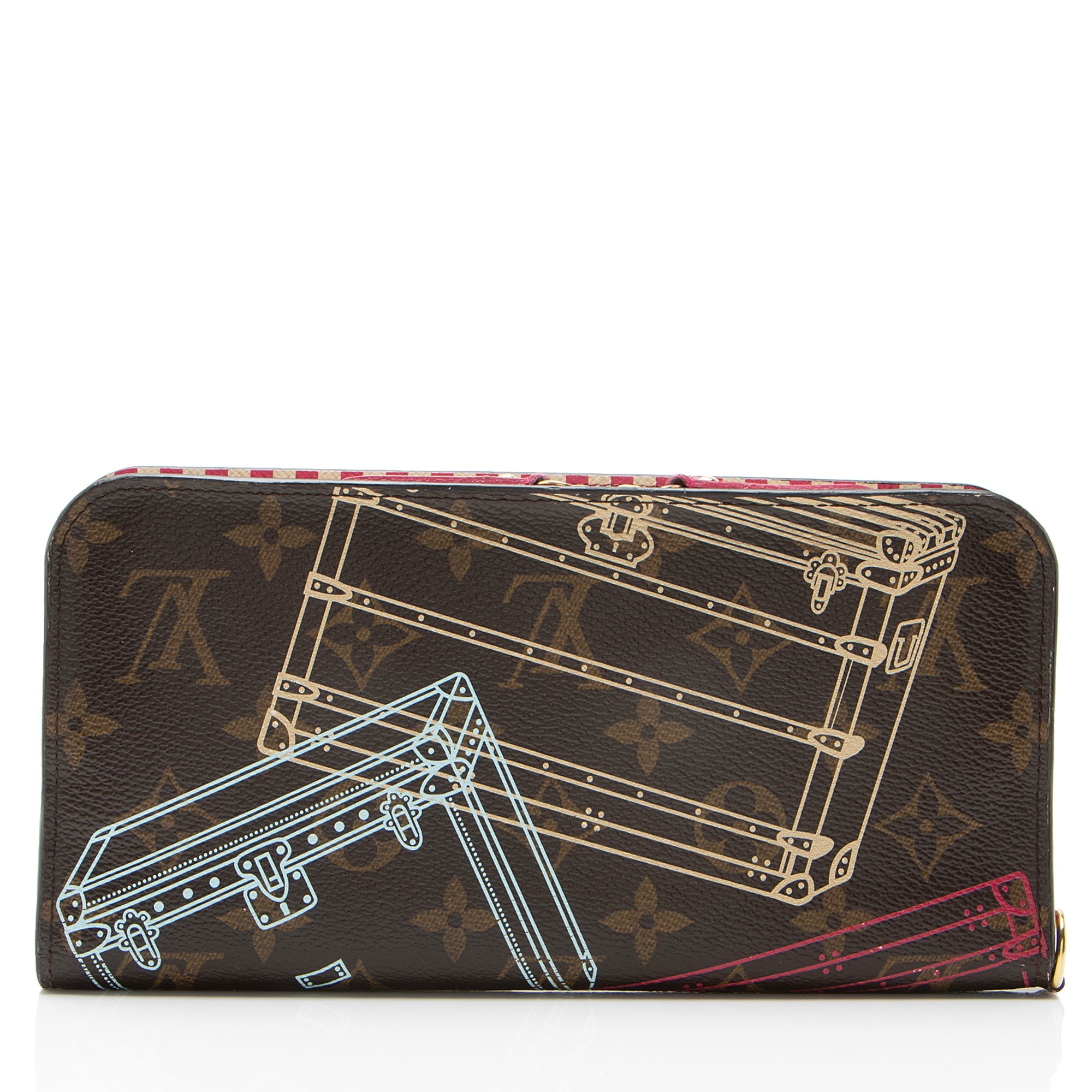 Louis Vuitton Limited Edition Monogram Canvas Trunks & Locks Insolite Wallet