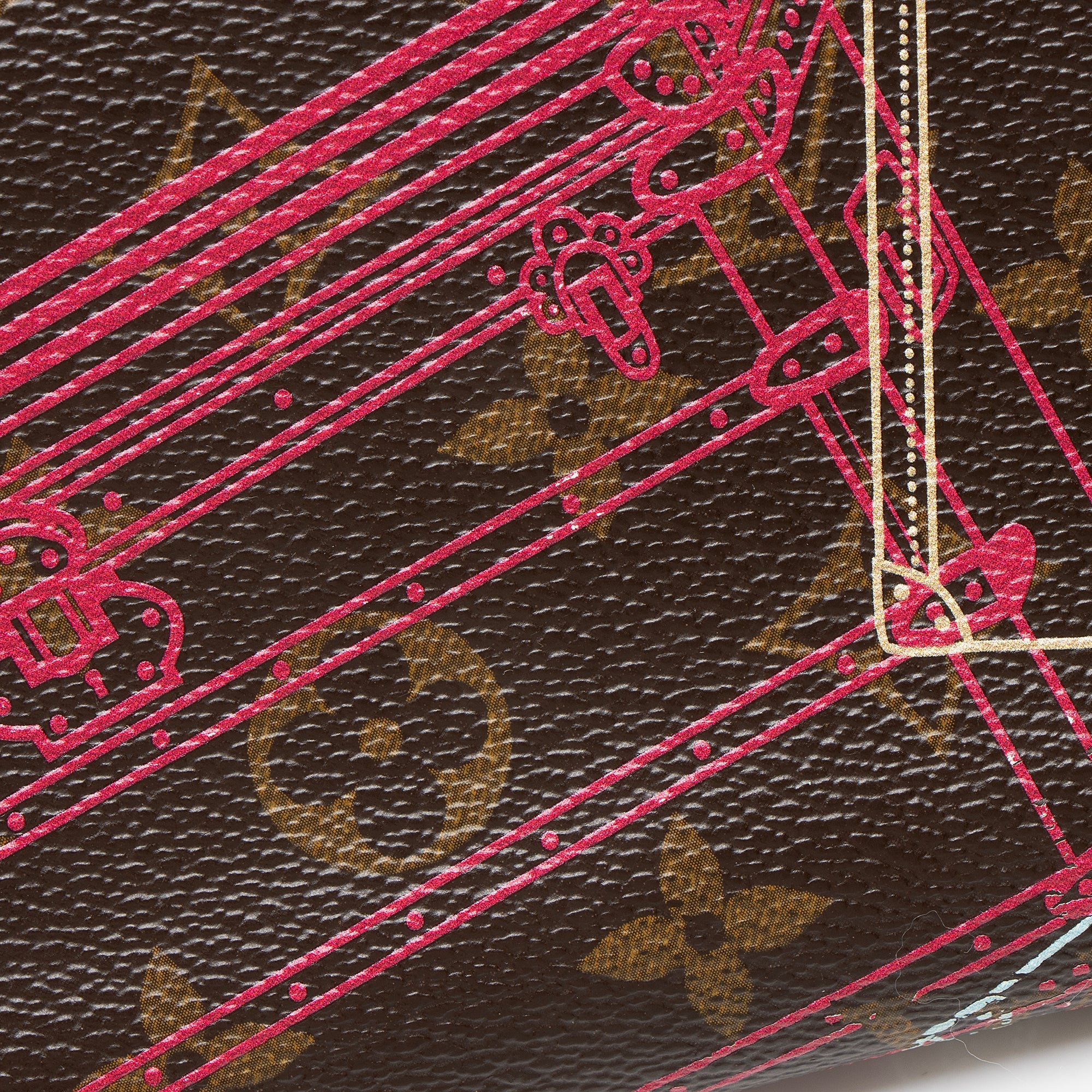 Louis Vuitton Limited Edition Monogram Canvas Trunks & Locks Insolite Wallet