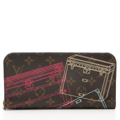 Louis Vuitton Limited Edition Monogram Canvas Trunks & Locks Insolite Wallet