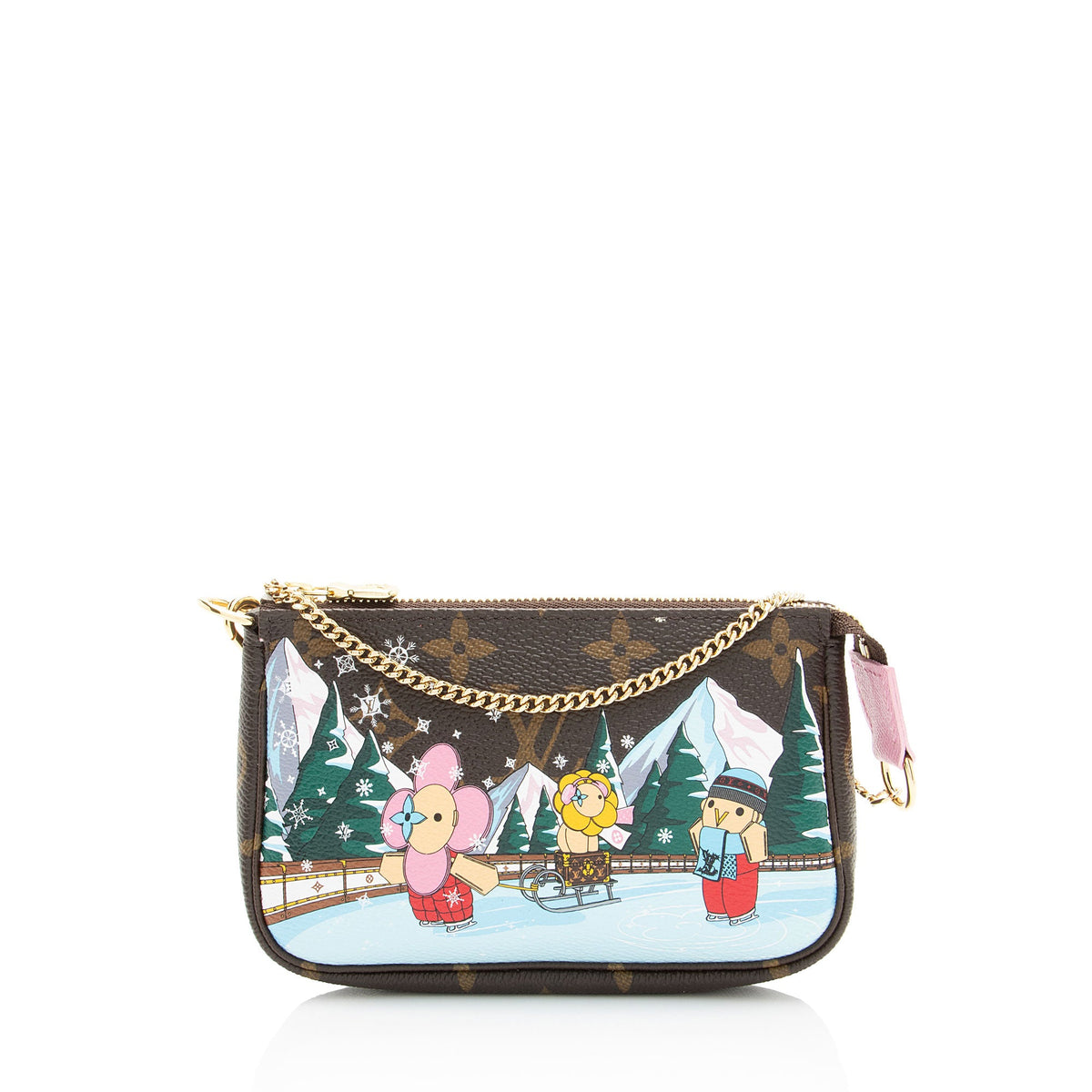 Louis Vuitton Limited Edition Monogram Canvas Vivienne Alpine Mini Pochette