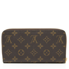 Louis Vuitton Limited Edition Monogram Canvas Vivienne Ice Skating Zippy Wallet