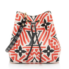 Louis Vuitton Limited Edition Monogram Crafty Neonoe MM Shoulder Bag
