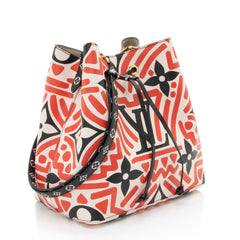 Louis Vuitton Limited Edition Monogram Crafty Neonoe MM Shoulder Bag