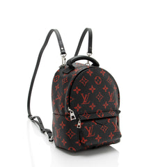 Louis Vuitton Limited Edition Monogram Infrarouge Palm Springs Mini Backpack