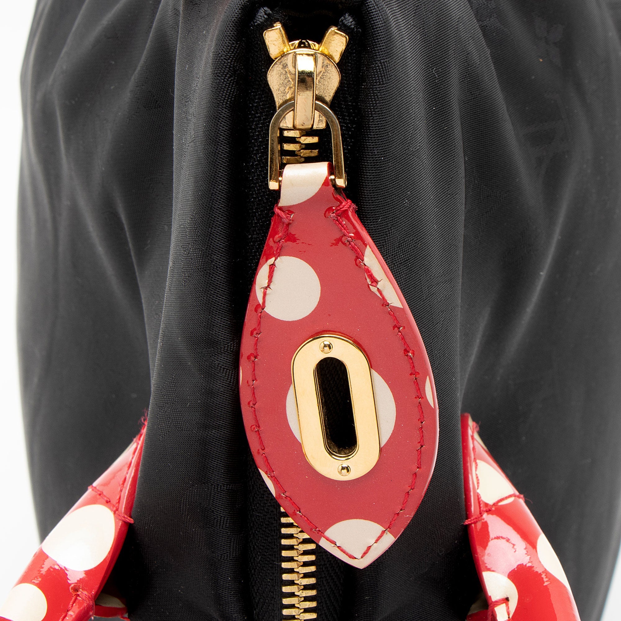 Louis Vuitton Limited Edition Monogram Nylon Infinity Dots Lockit MM Satchel