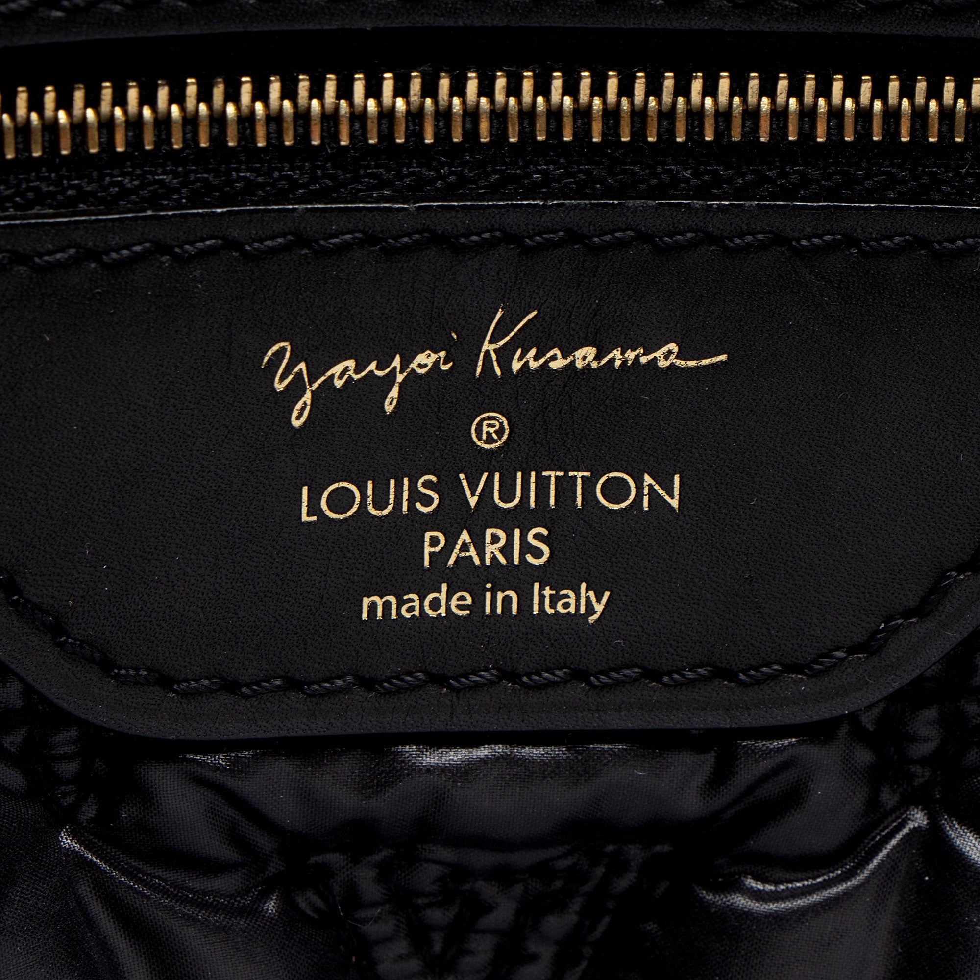 Louis Vuitton Limited Edition Monogram Nylon Infinity Dots Lockit MM Satchel