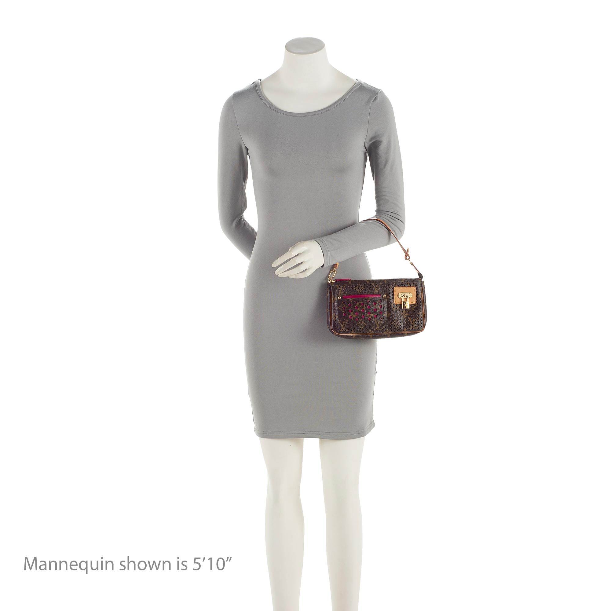 Louis Vuitton Vintage Limited Edition Monogram Perforated Pochette Accessoires