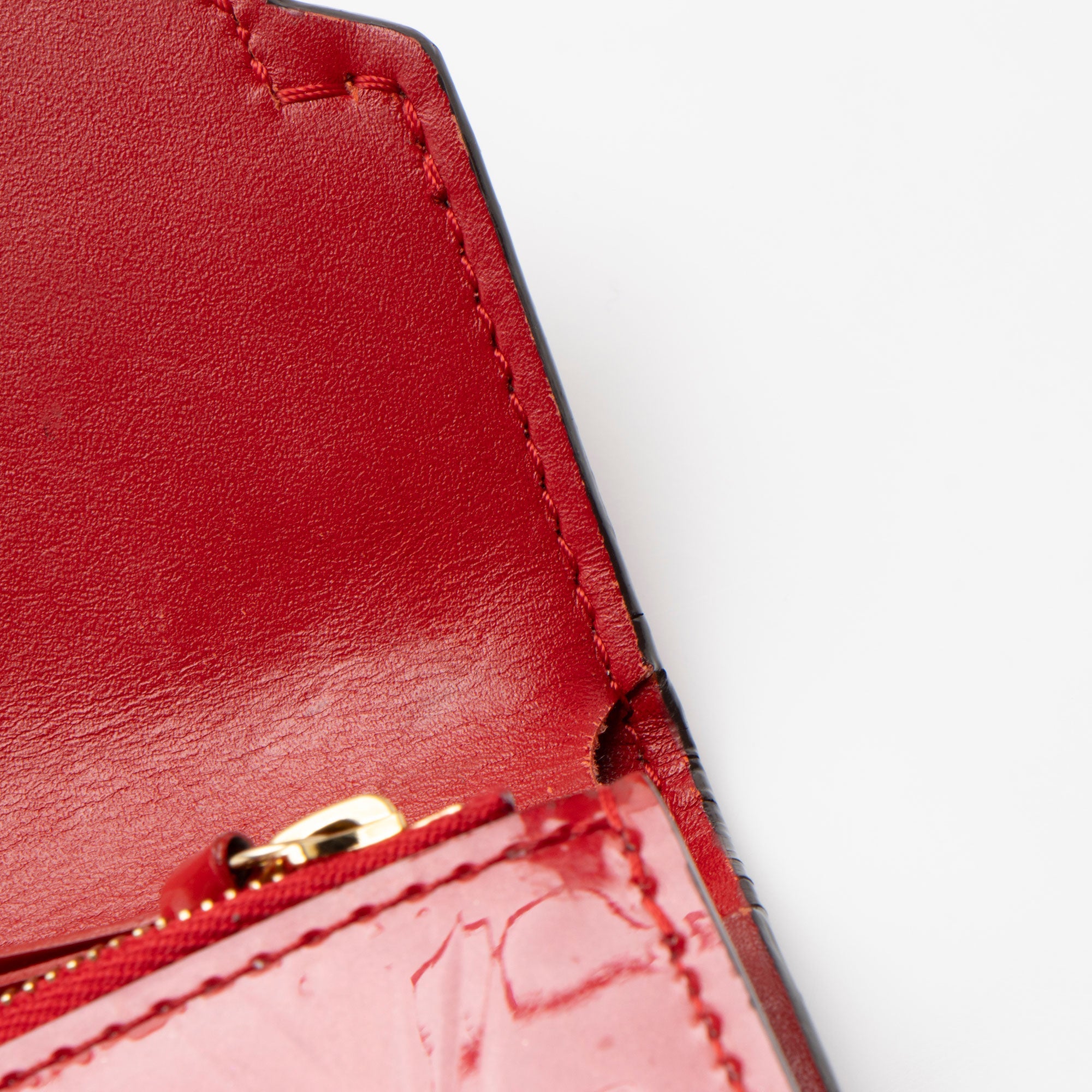 Louis Vuitton Limited Edition Monogram Vernis Lovely Birds Victoire Wallet