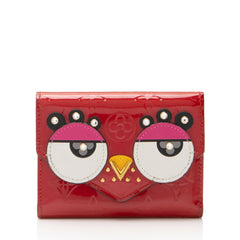 Louis Vuitton Limited Edition Monogram Vernis Lovely Birds Victoire Wallet