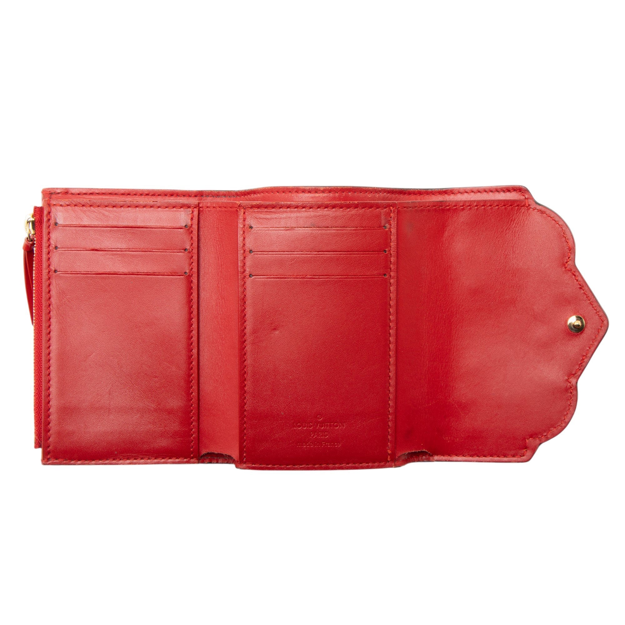 Louis Vuitton Limited Edition Monogram Vernis Lovely Birds Victoire Wallet