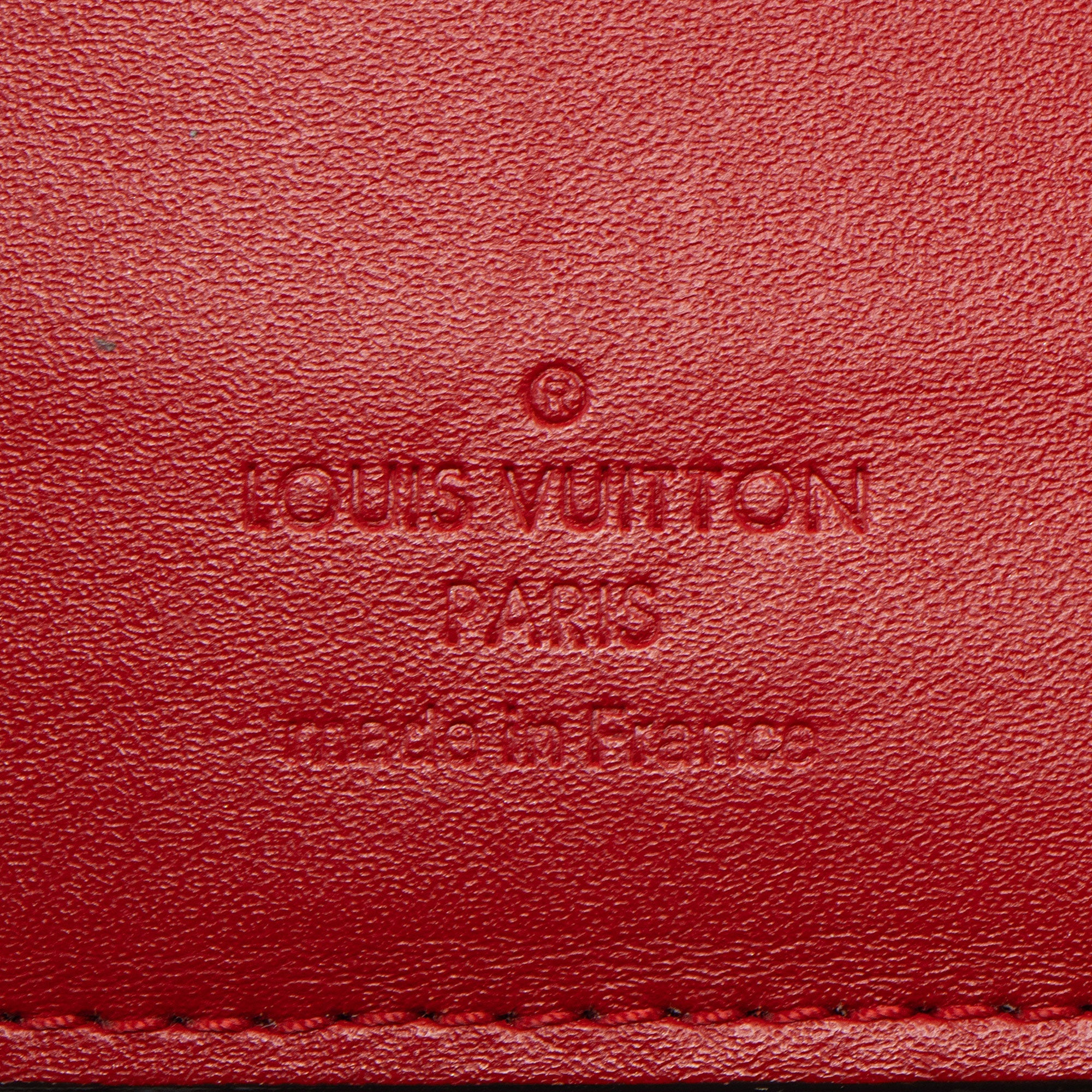 Louis Vuitton Limited Edition Monogram Vernis Lovely Birds Victoire Wallet