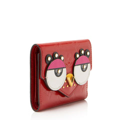 Louis Vuitton Limited Edition Monogram Vernis Lovely Birds Victoire Wallet