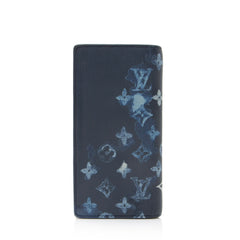 Louis Vuitton Limited Edition Monogram Watercolor Brazza Wallet