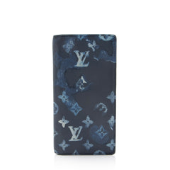 Louis Vuitton Limited Edition Monogram Watercolor Brazza Wallet