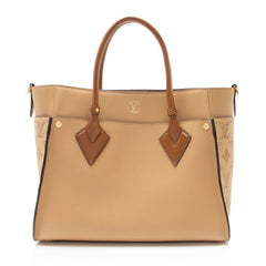 Louis Vuitton Mahina Calfskin On My Side MM Tote