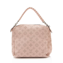 Louis Vuitton Mahina Leather Babylone Chain BB Satchel