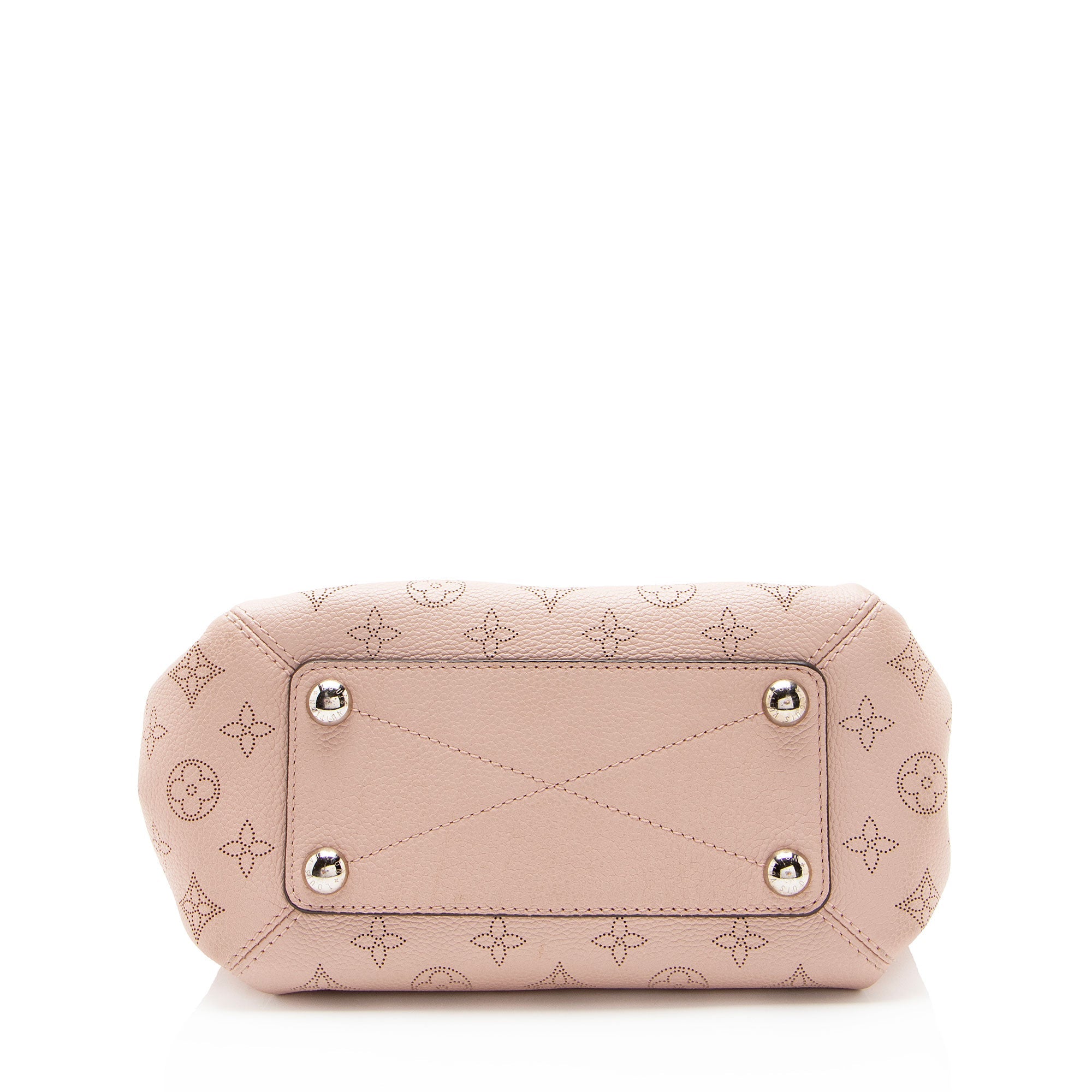 Louis Vuitton Mahina Leather Babylone Chain BB Satchel