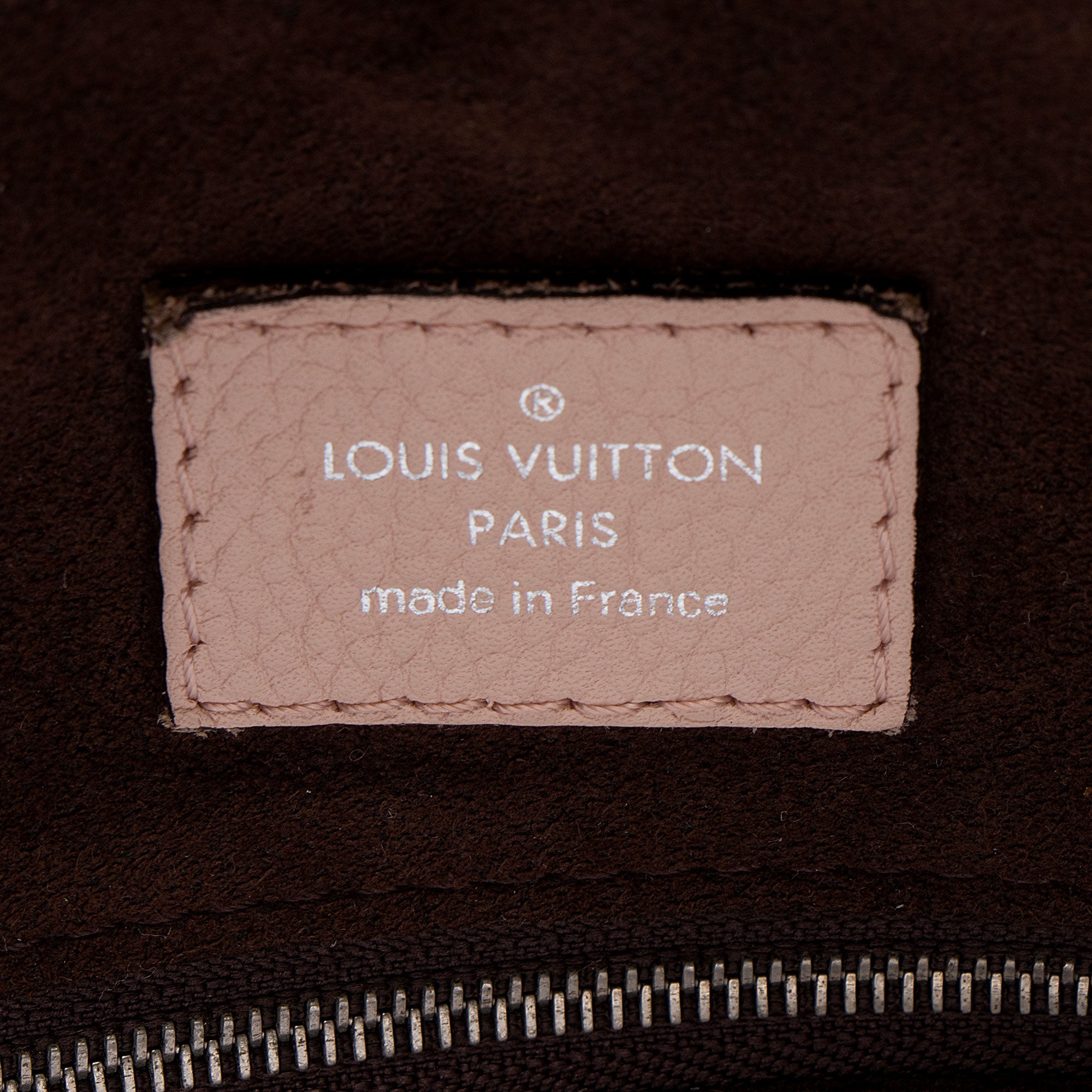 Louis Vuitton Mahina Leather Babylone Chain BB Satchel