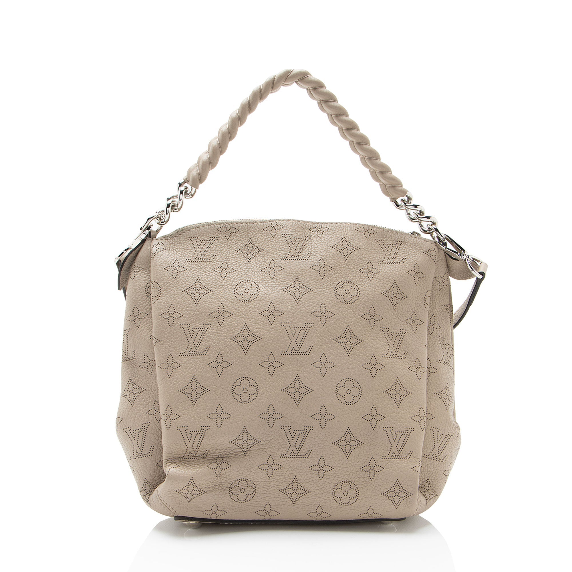 Louis Vuitton Mahina Leather Babylone Chain BB Satchel