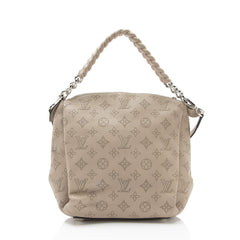Louis Vuitton Mahina Leather Babylone Chain BB Satchel