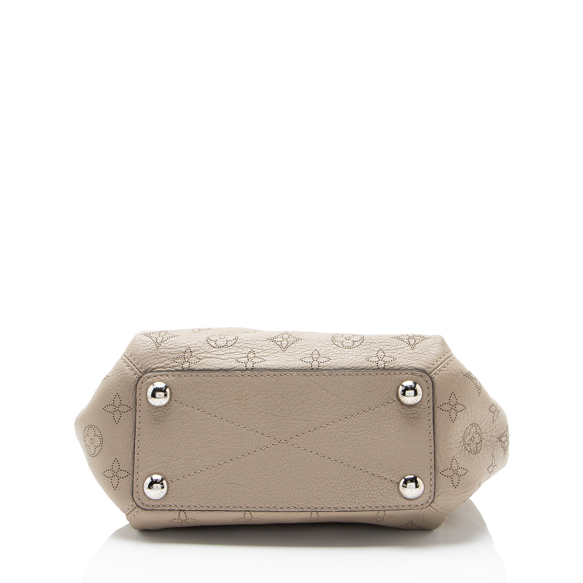 Louis Vuitton Mahina Leather Babylone Chain BB Satchel