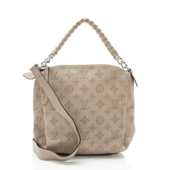 Louis Vuitton Mahina Leather Babylone Chain BB Satchel