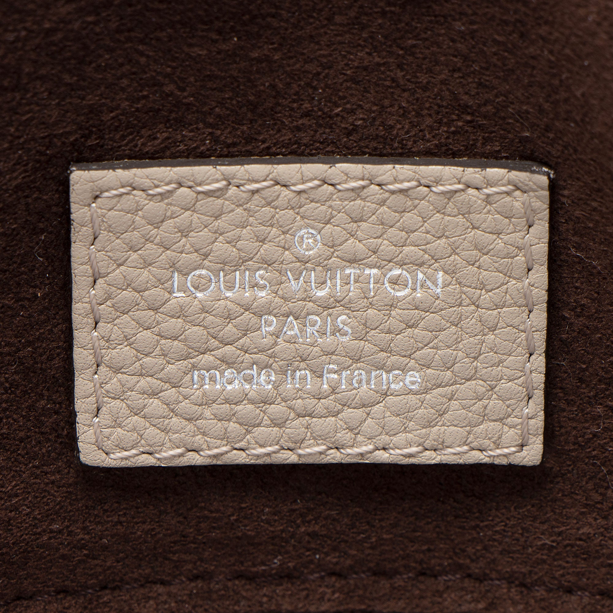 Louis Vuitton Mahina Leather Babylone Chain BB Satchel