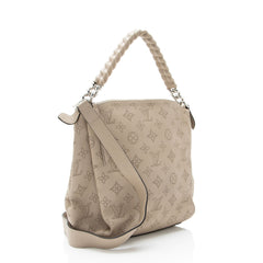 Louis Vuitton Mahina Leather Babylone Chain BB Satchel